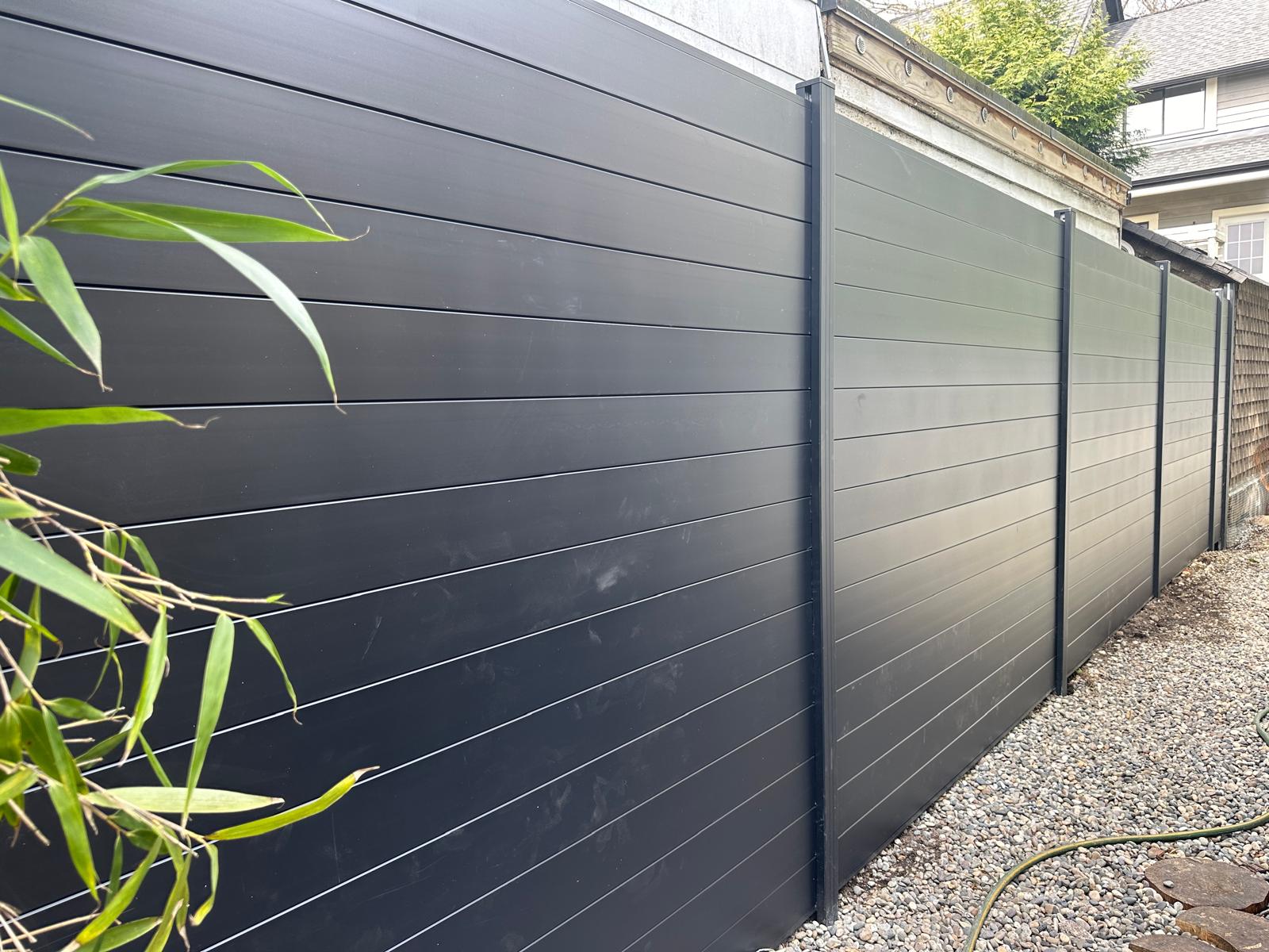 Aluminum Privacy Fence Kit