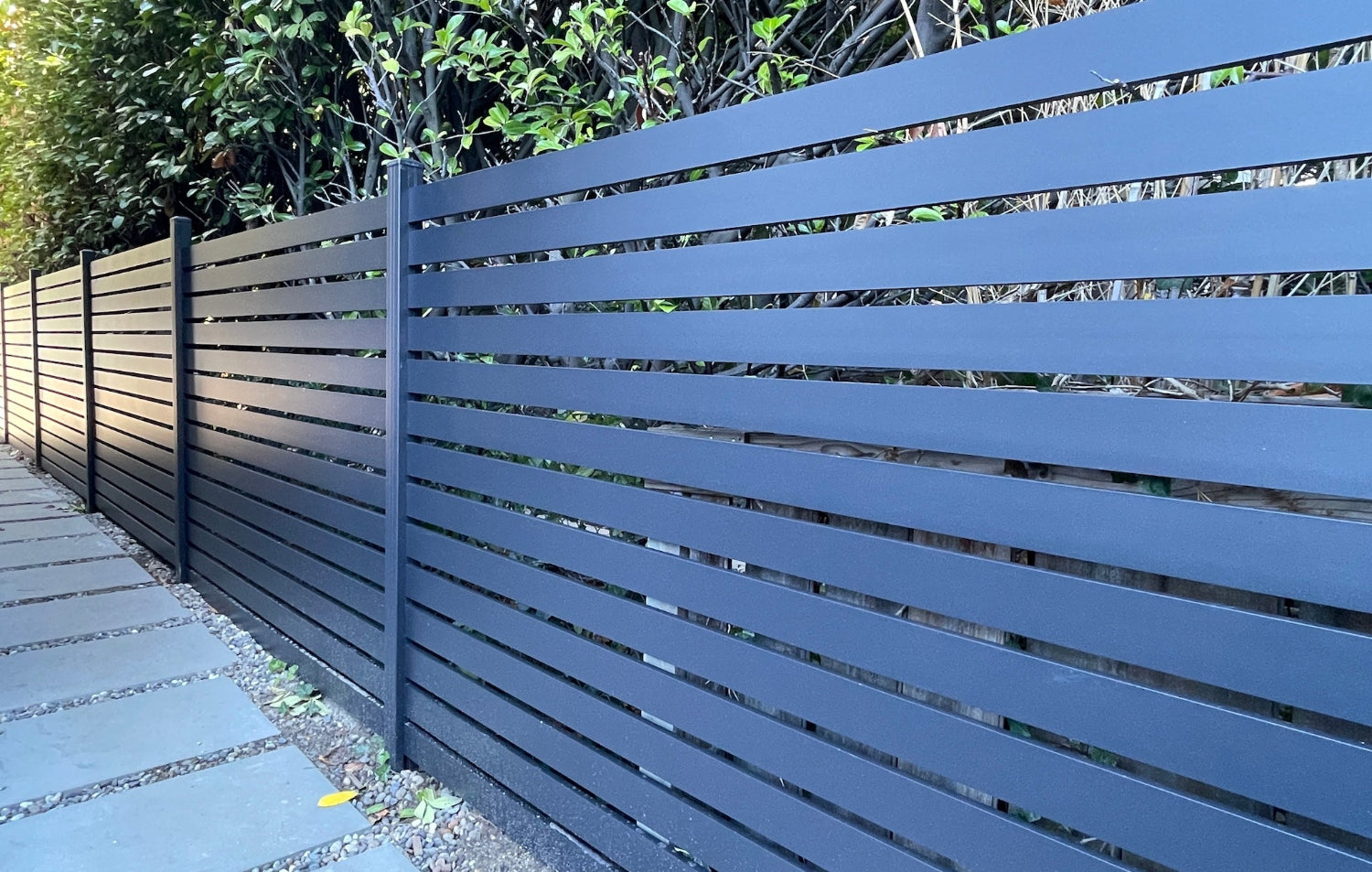 Aluminum Semi Privacy Fence Kit