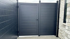 Aluminum Gate with Door Stopper