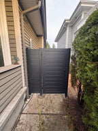 Aluminum Gate with Door Stopper